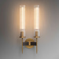 Janet Cylinder Modernist Brass Sconce Lights Double Wall Sconce J-CHANDELIER