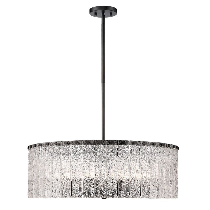 Z-Lite Round Glass Chandelier