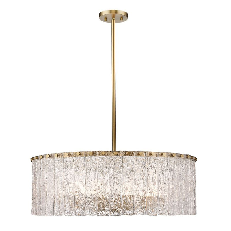 Z-Lite Round Glass Chandelier