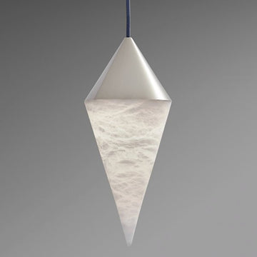 Maeve Contemporary Alabaster Lamp, Kitchen Island Mini Pendant Lamp